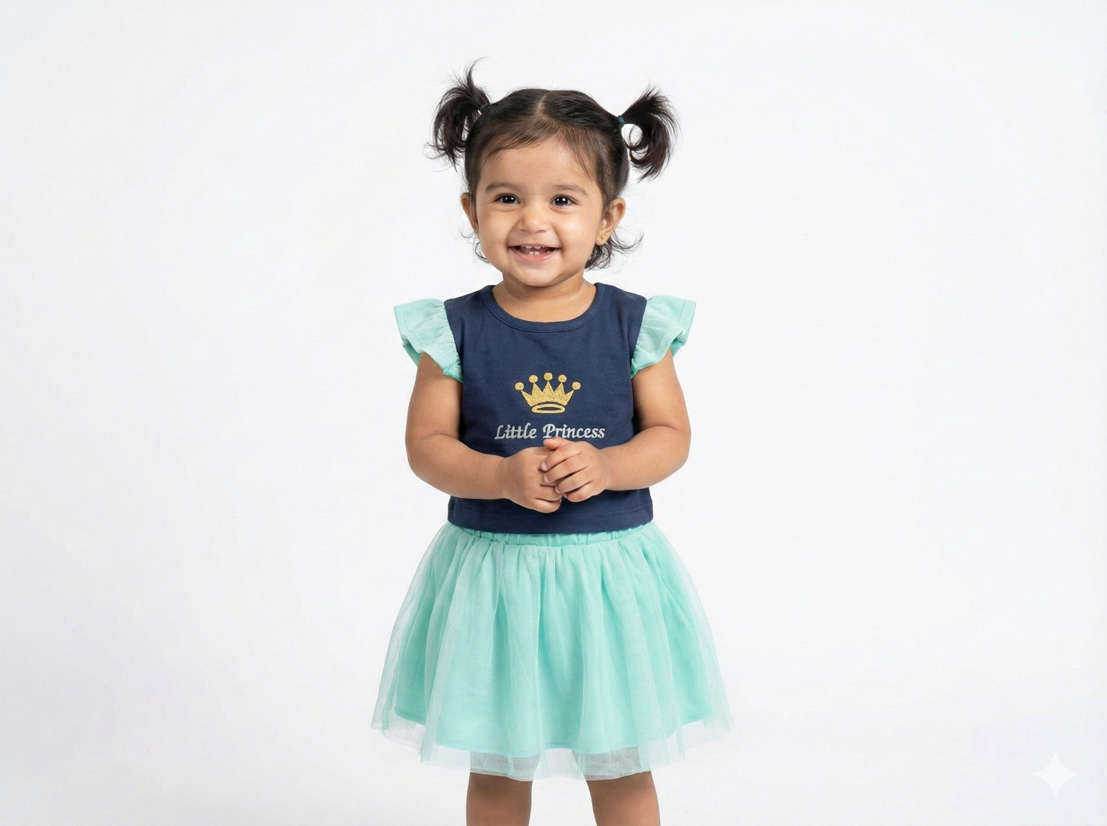 GLORY-BABY SKIRT SET 100% COTTON FABRIC