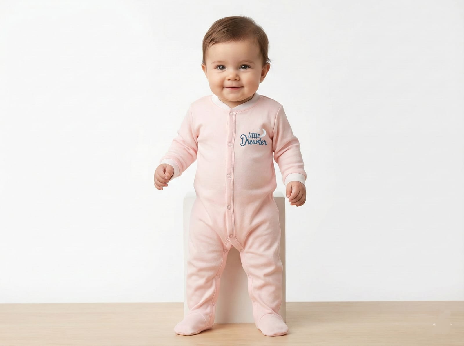 Baby Unisex Romper 100% Cotton - Soft One-Piece Bodysuit with Snap Buttons for Infants & Toddlers