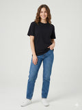 Women's Crew Neck Solid T-Shirt - Regular Fit Short Sleeve
