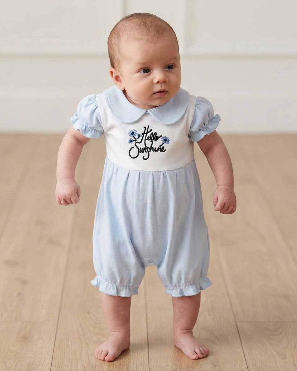 ROMI-Baby Girls Rompers 100%COTTON FABRIC