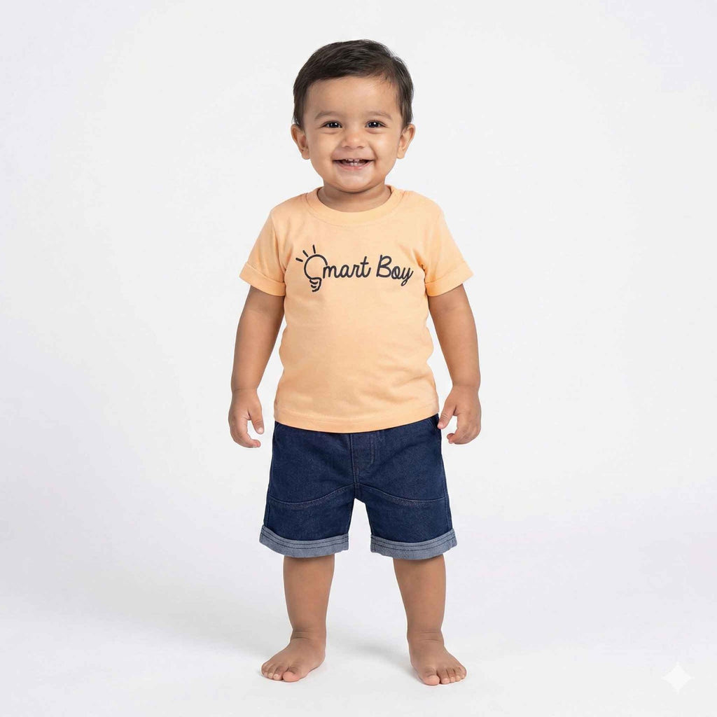 LENOR-REGULAR T-SHIRTS  WITH SHORTS 100% COTTON FABRIC