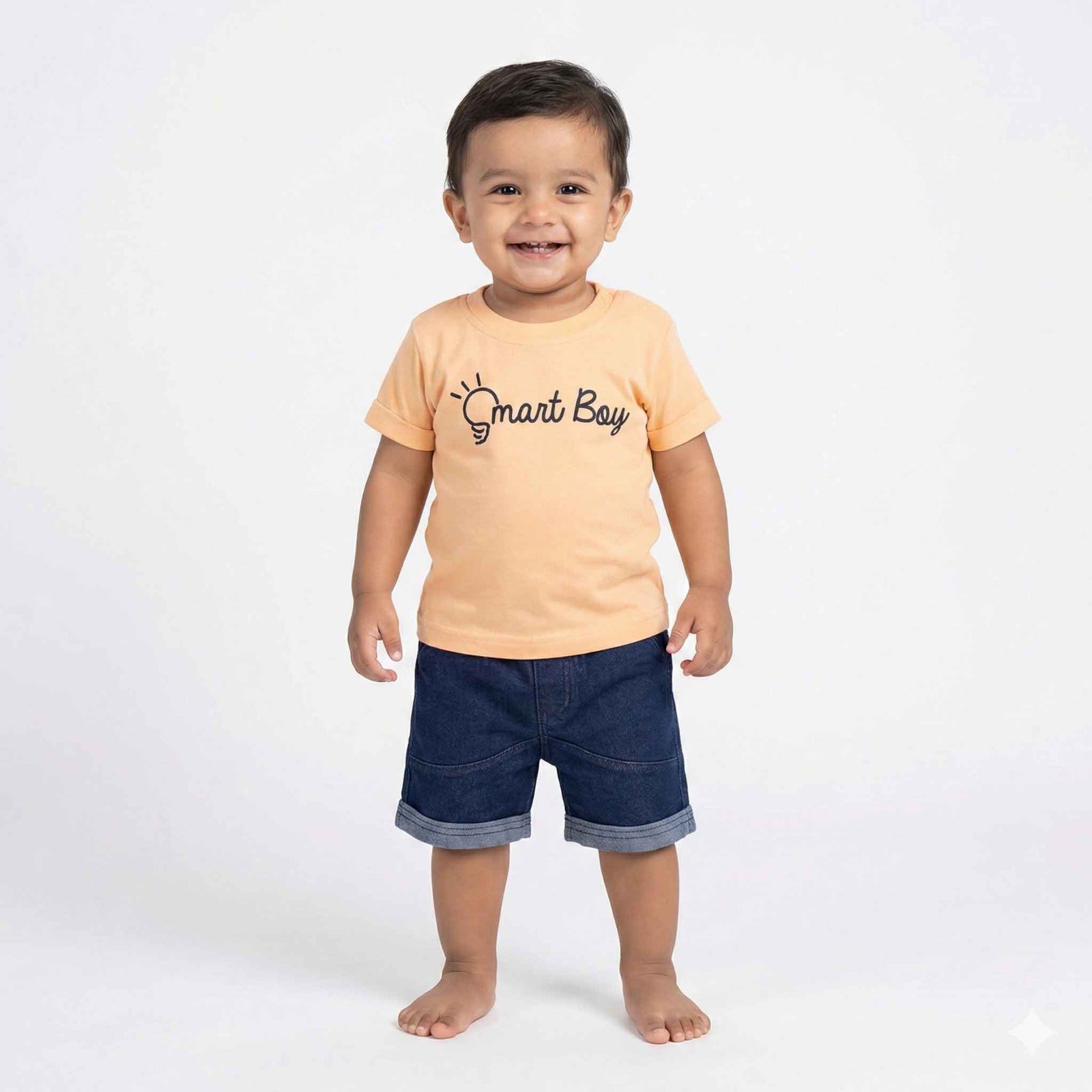LENOR-REGULAR T-SHIRTS  WITH SHORTS 100% COTTON FABRIC